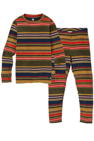 Burton Fleece Base Layer Kids Set 13213105964 Gratz Stripe
