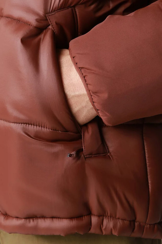 The North Face Himalayan Insulated Winter Jacket Dark Oak NF0A4QYZ6S2