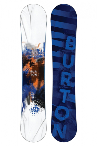 Burton Ripcord Snowboard 145 Navy White