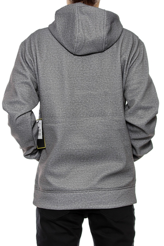 Burton Men's Bonded Crew Hoodie - Quick-Dry Fleece, Monument Heather, Medium - View #10