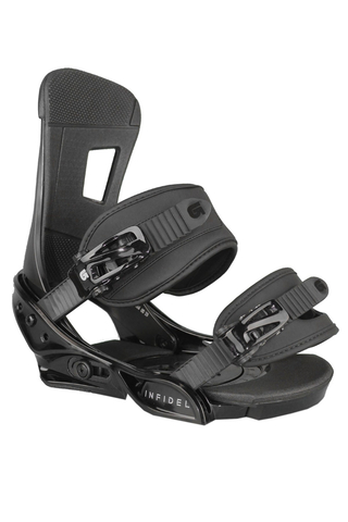 Burton Infidel Disc Snowboard Bindings Black 17771100030