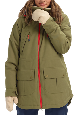 Burton Prowess Women's Snow Jacket Martini Olive 10083106300