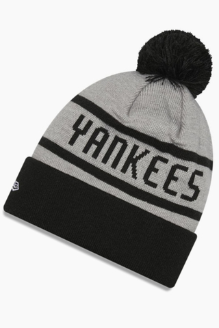 Czapka Zimowa New Era New York Yankees Jake Knit 60285002 Black Grey