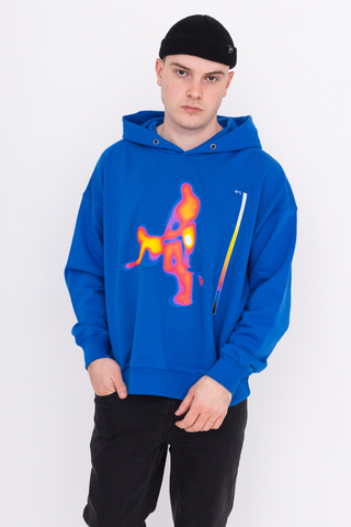 Chaos Thermal Sex Hoodie Blue 1032