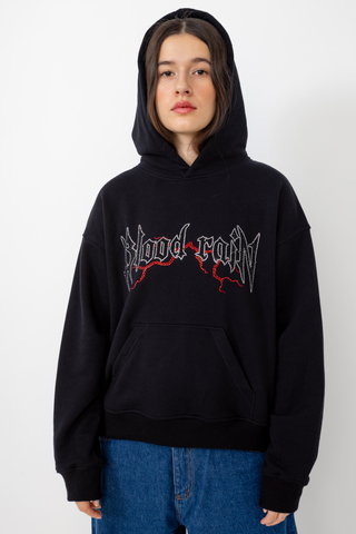 Disarray Blood raiN Hoodie Black