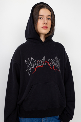 Disarray Blood raiN Hoodie Black