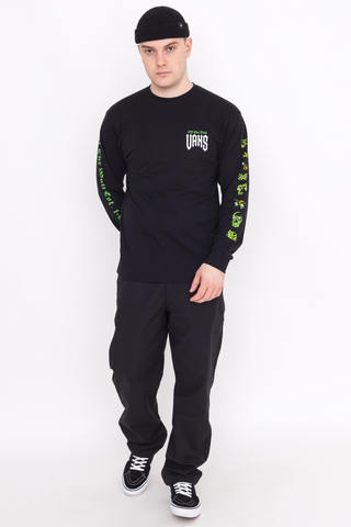 Longsleeve Vans Eyes In The Dark Black VN00004VBLK1