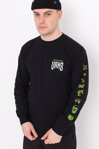 Longsleeve Vans Eyes In The Dark Black VN00004VBLK1