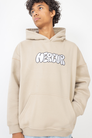 Mercur Mural Hoodie Beige