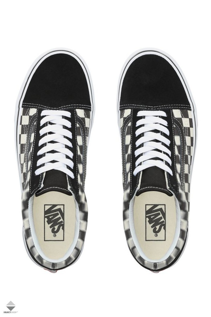 buty checkerboard old skool platform