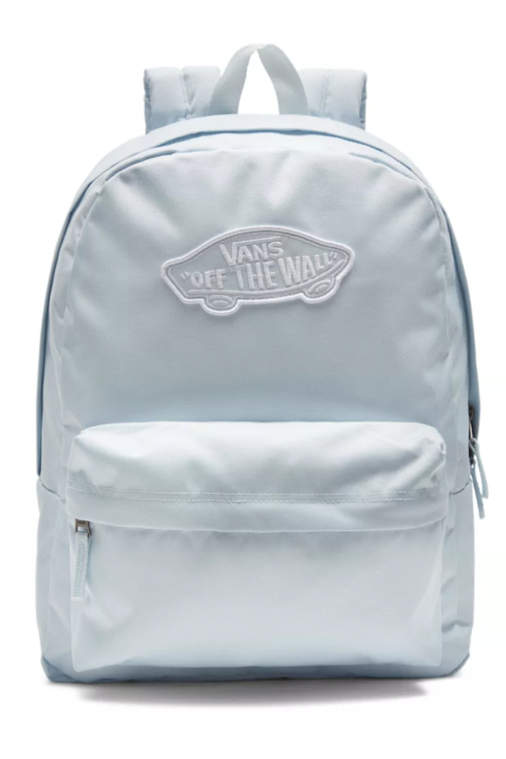 vans realm zen blue backpack