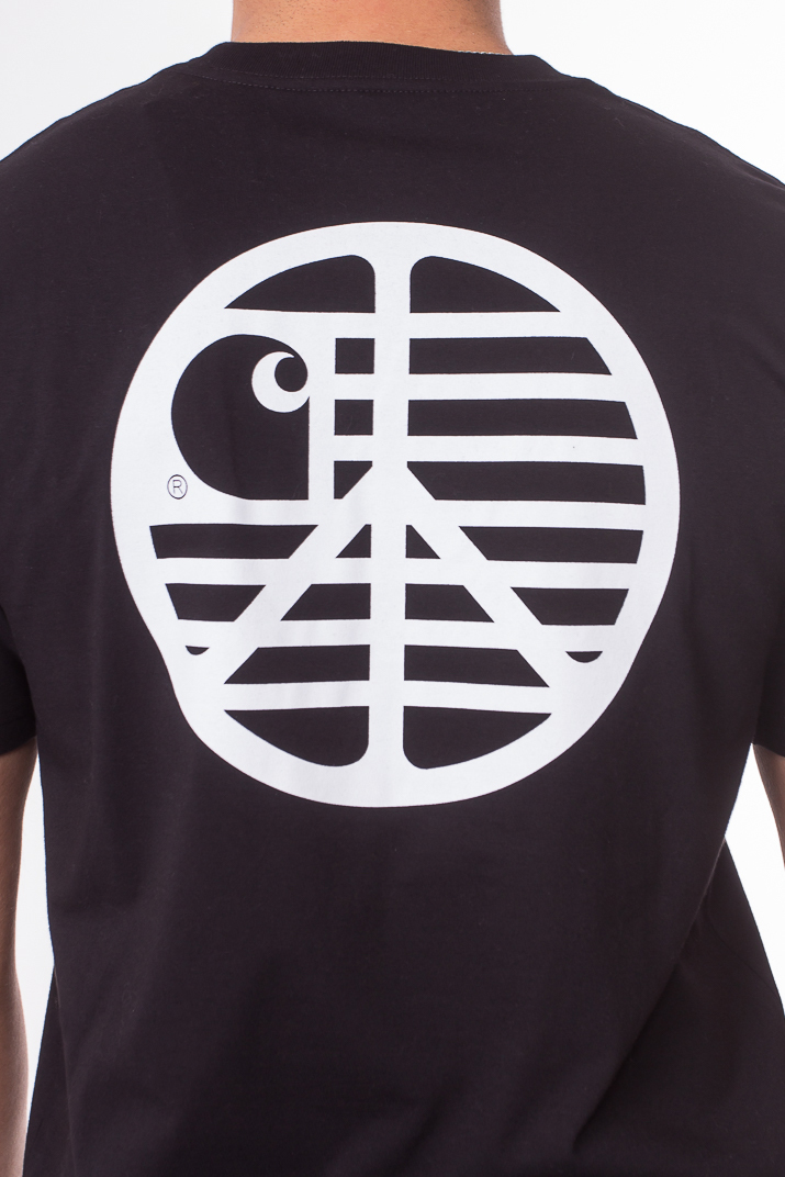 Carhartt WIP Peace State T-shirt Black White I028931-8990