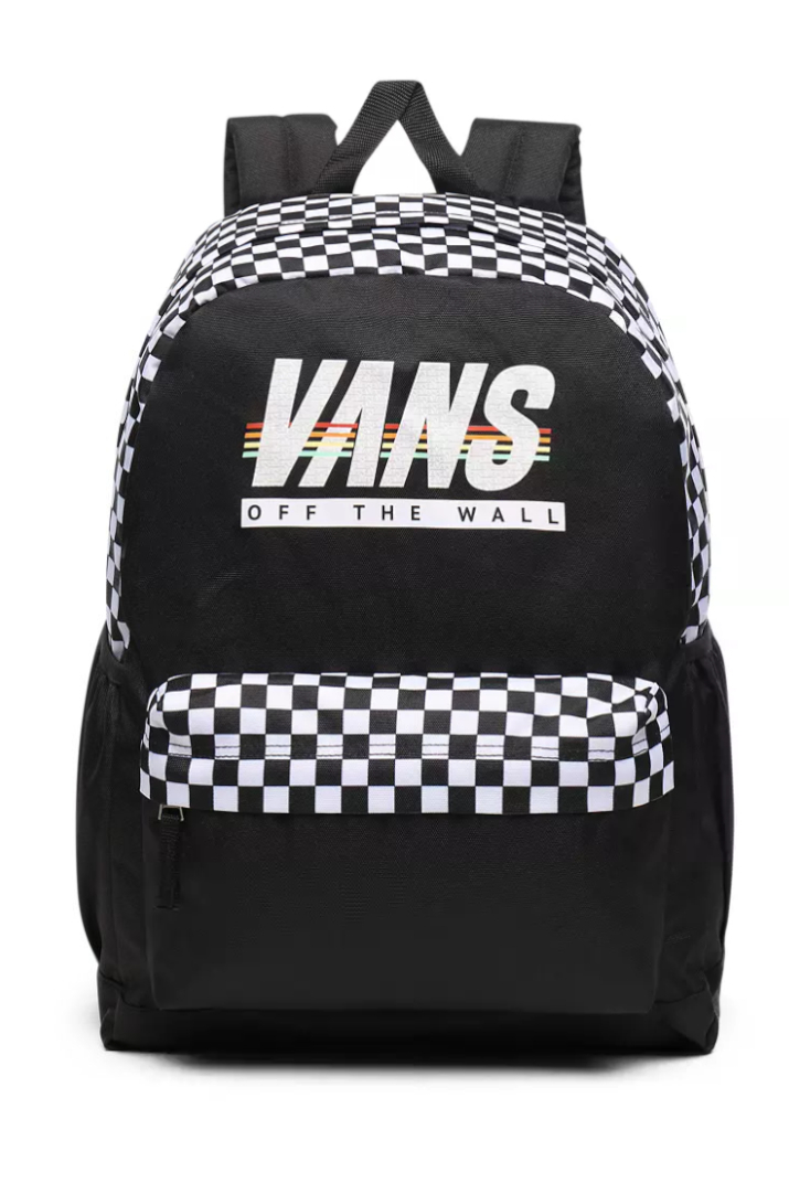 Vans Sporty Realm Plus 27L Backpack VN0A3PBIV45 Black-Sport Stripe
