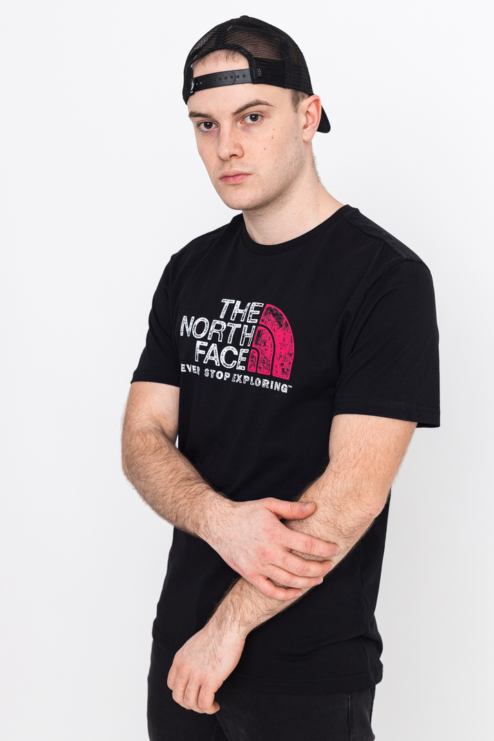 the north face rust t shirt