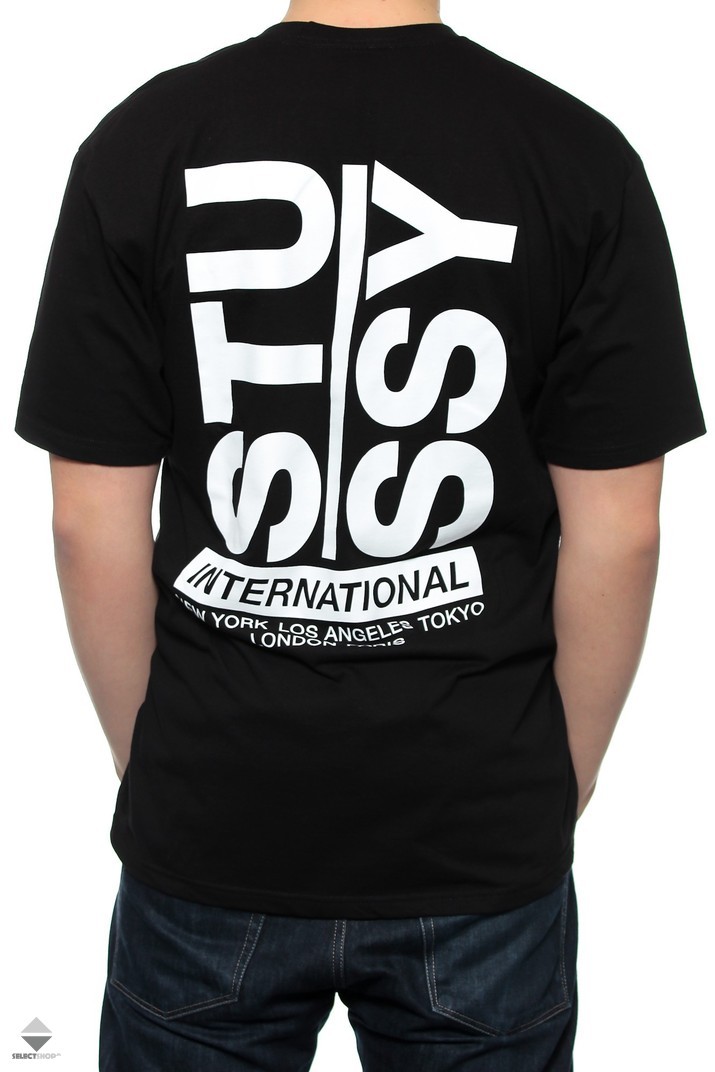 Koszulka T-shirt Stussy 90 Tee Black 1903806/0001