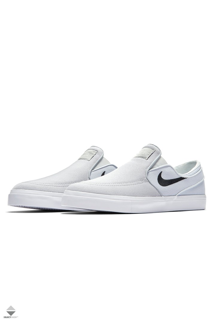 grey janoski slip ons