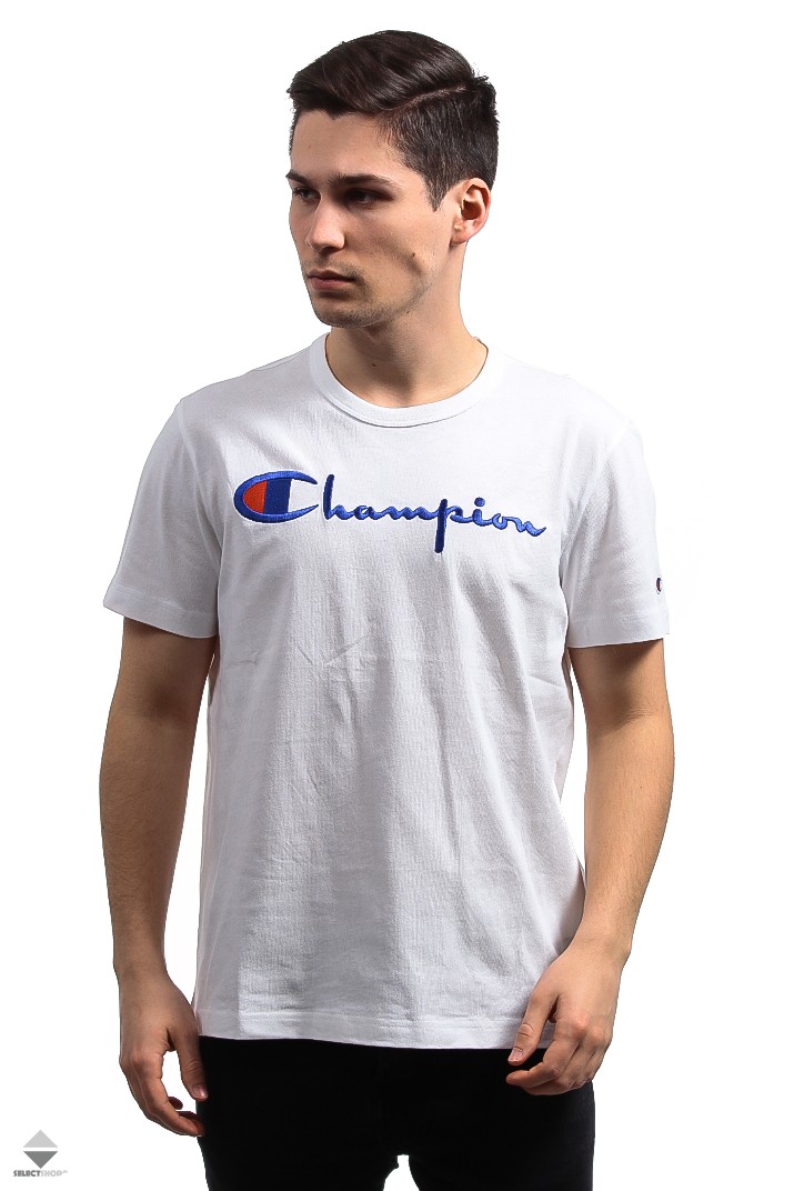 Champion Script Logo T-shirt White 210972