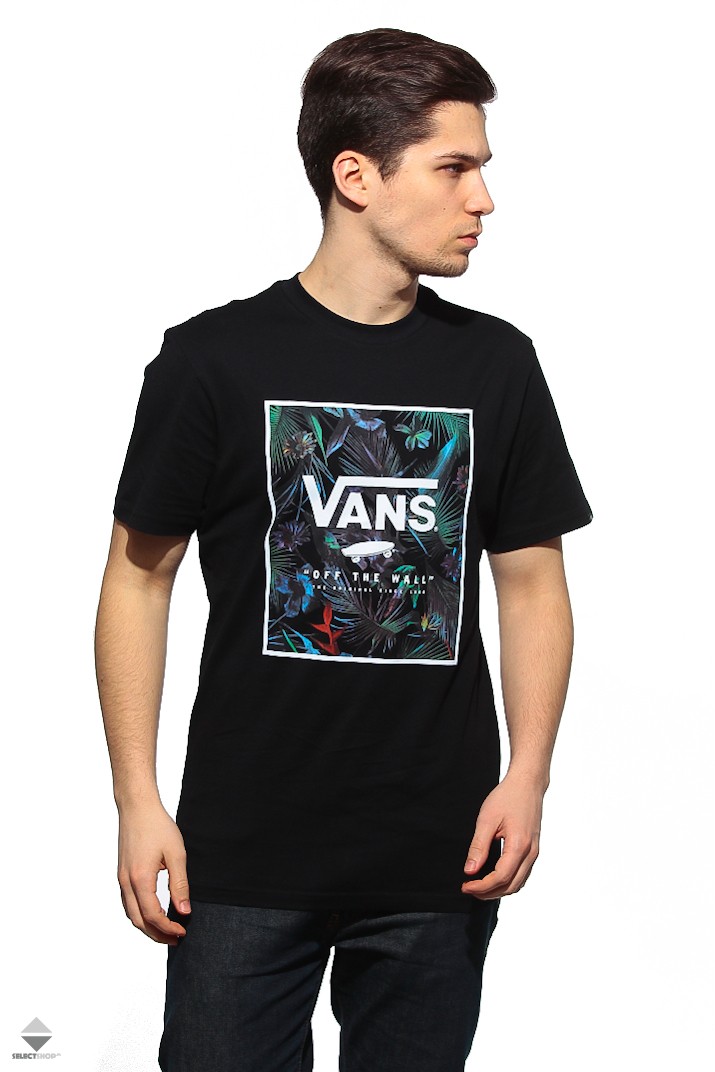 vans print box t shirt