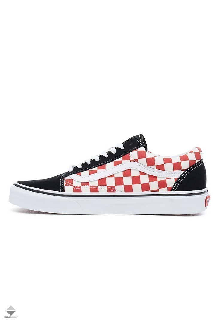 buty checkerboard old skool platform