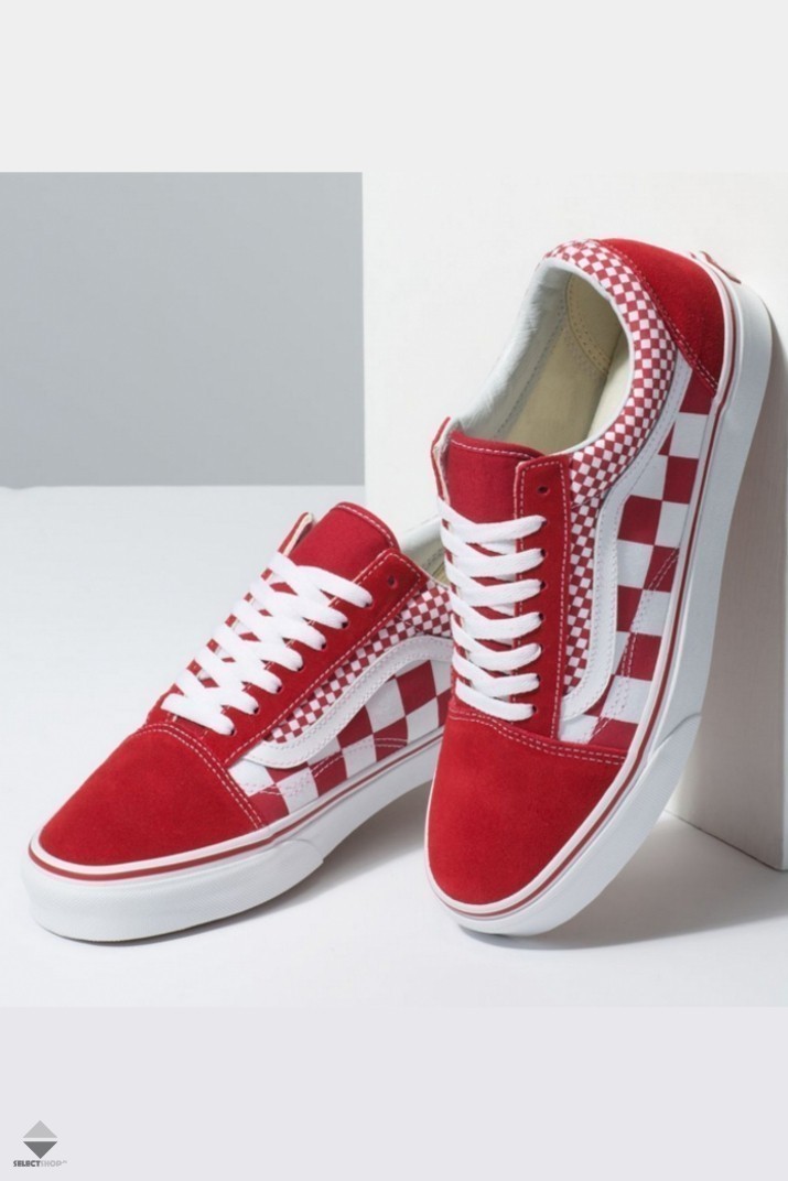 vans old skool mixed check