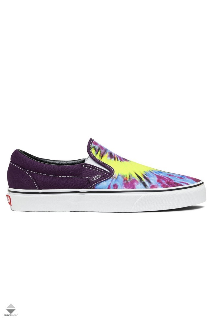 vans slip on multicolor