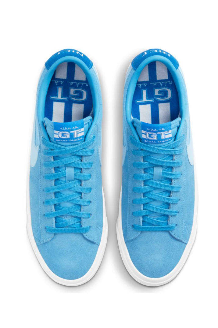 Nike Sb Zoom Blazer Low Pro Gt Sneakers Coast Blue White Dc7695 400