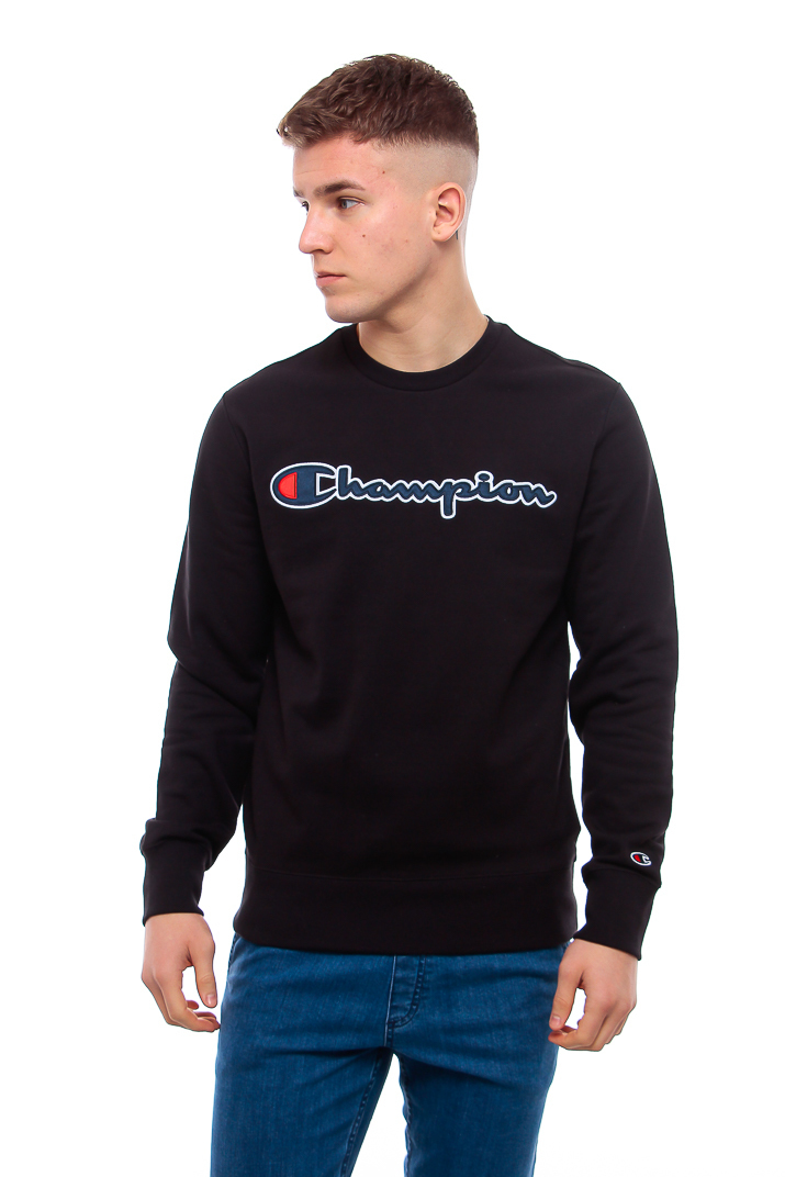 champion script crewneck