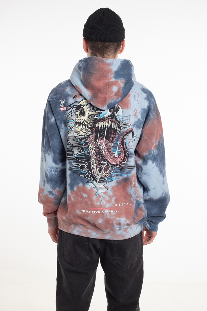 vans x marvel venom hoodie