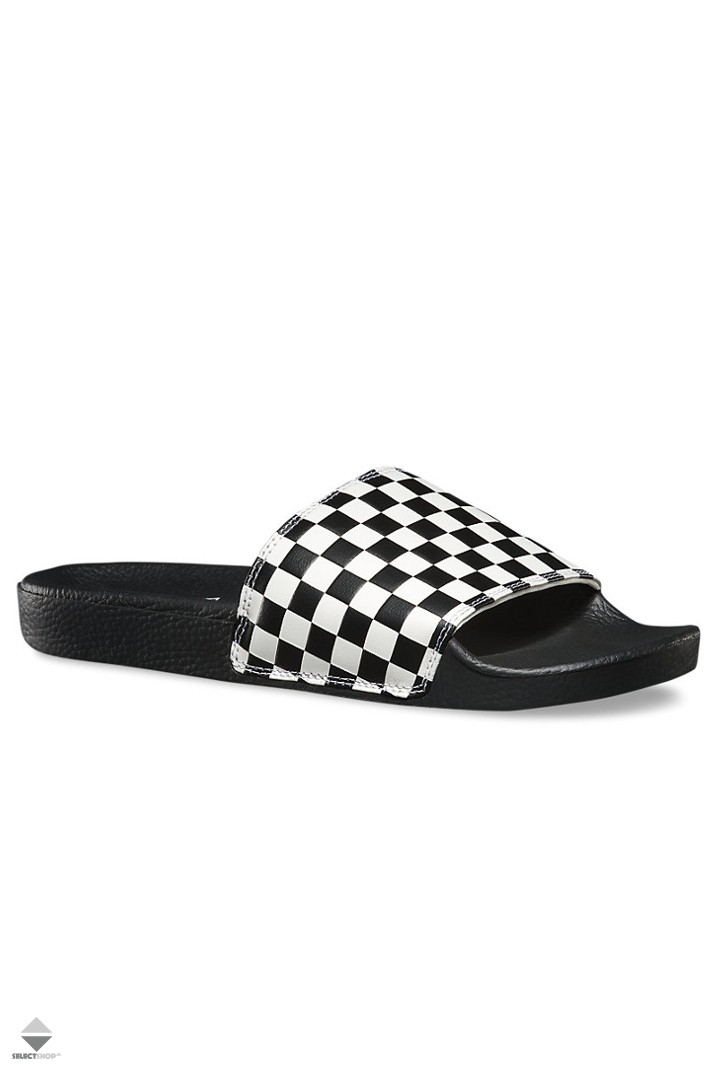 vans checkerboard flip flops