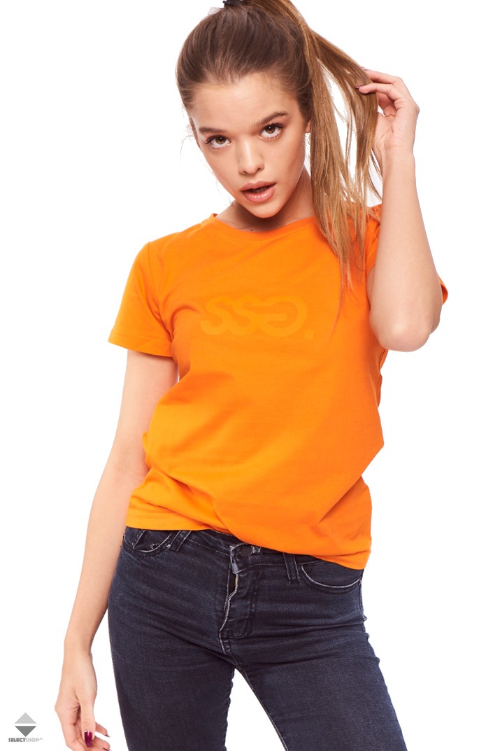orange t shirt women's
