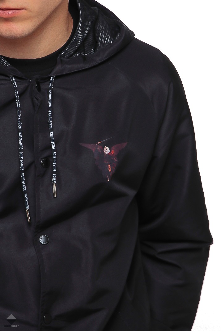 ripndip hell pit black coaches jacket