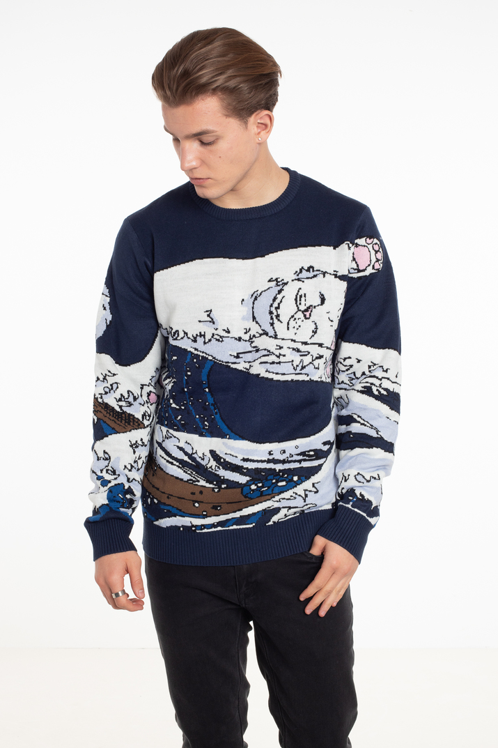 great wave sweater