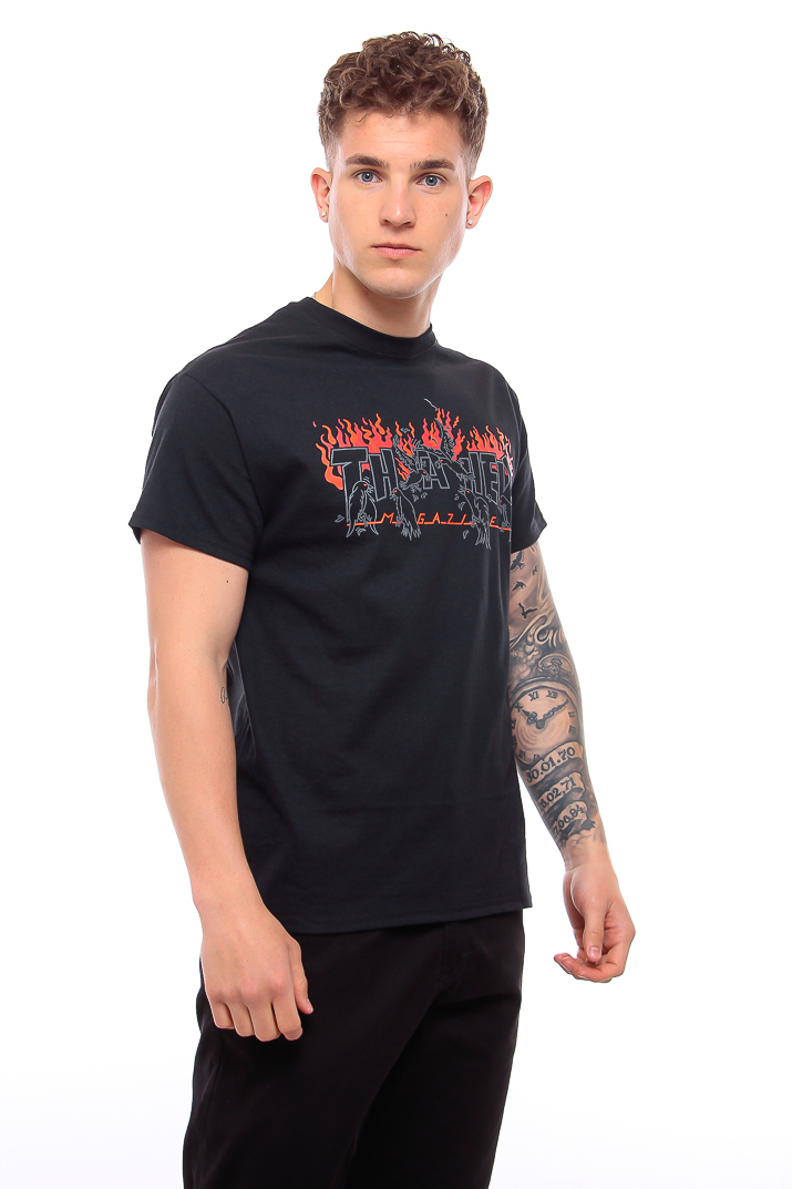 thrasher crows t shirt