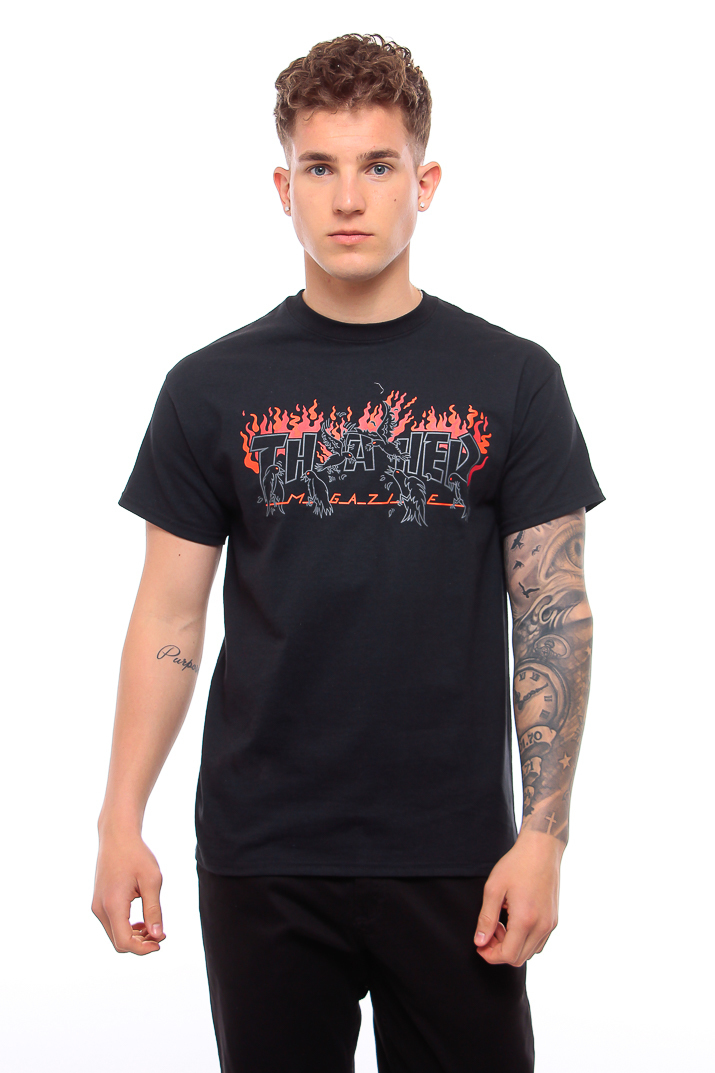 thrasher crows t shirt