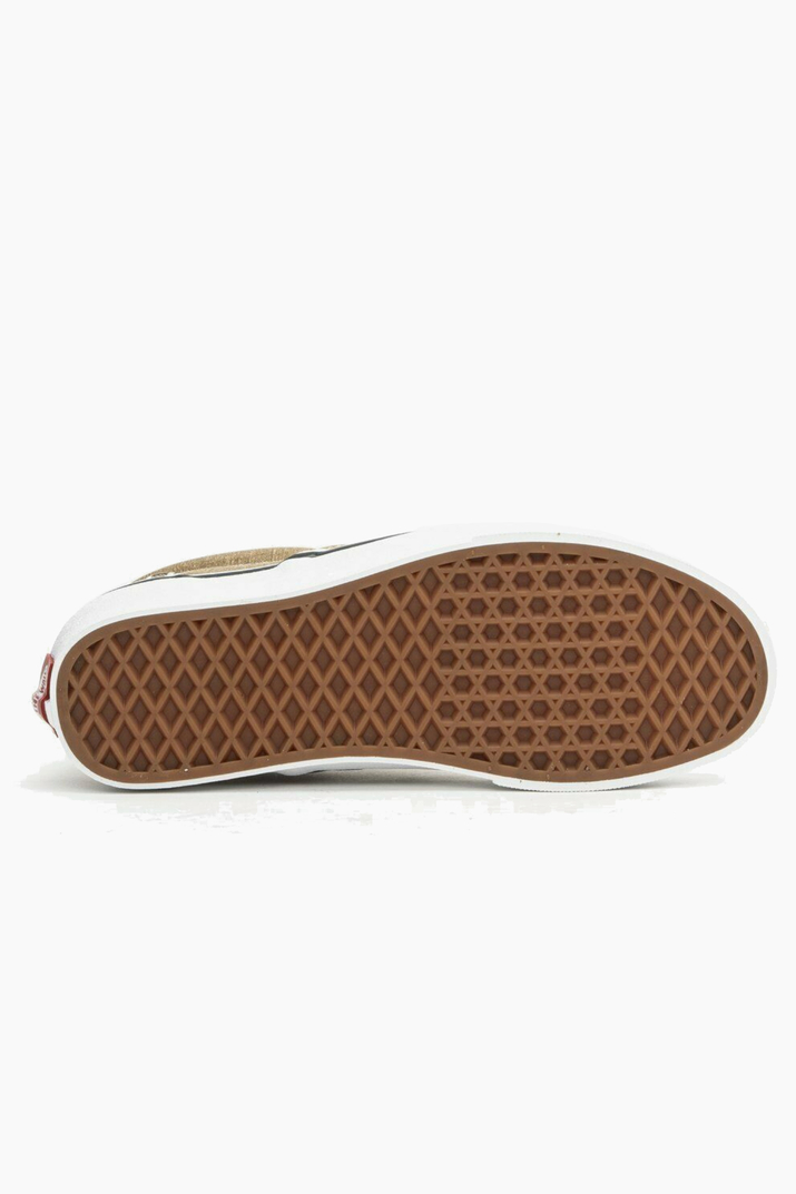 bronze checkered vans