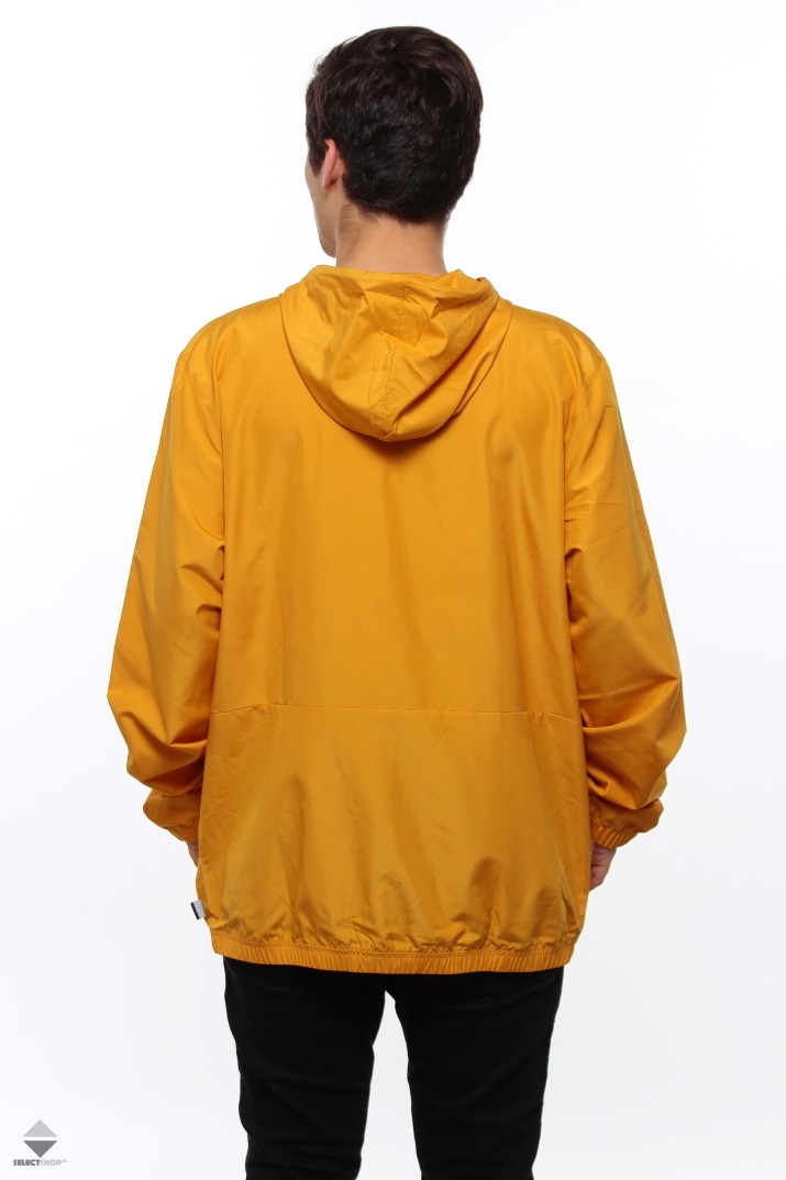 adidas hip packable jacket yellow