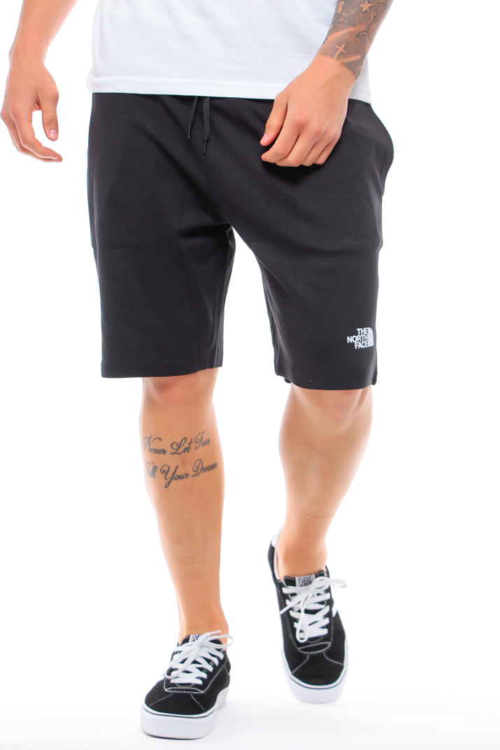 black north face shorts