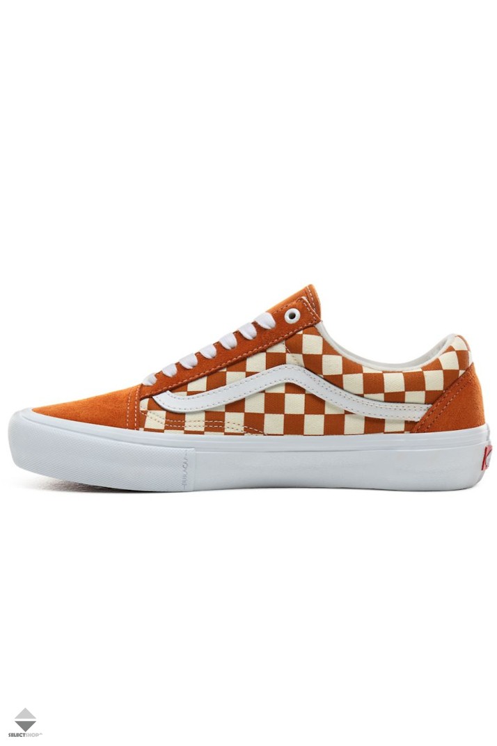 buty checkerboard old skool platform