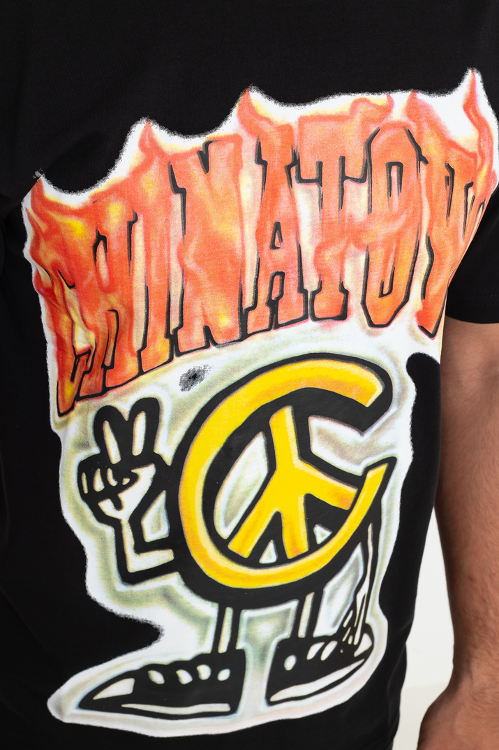 chinatown market flame shirt