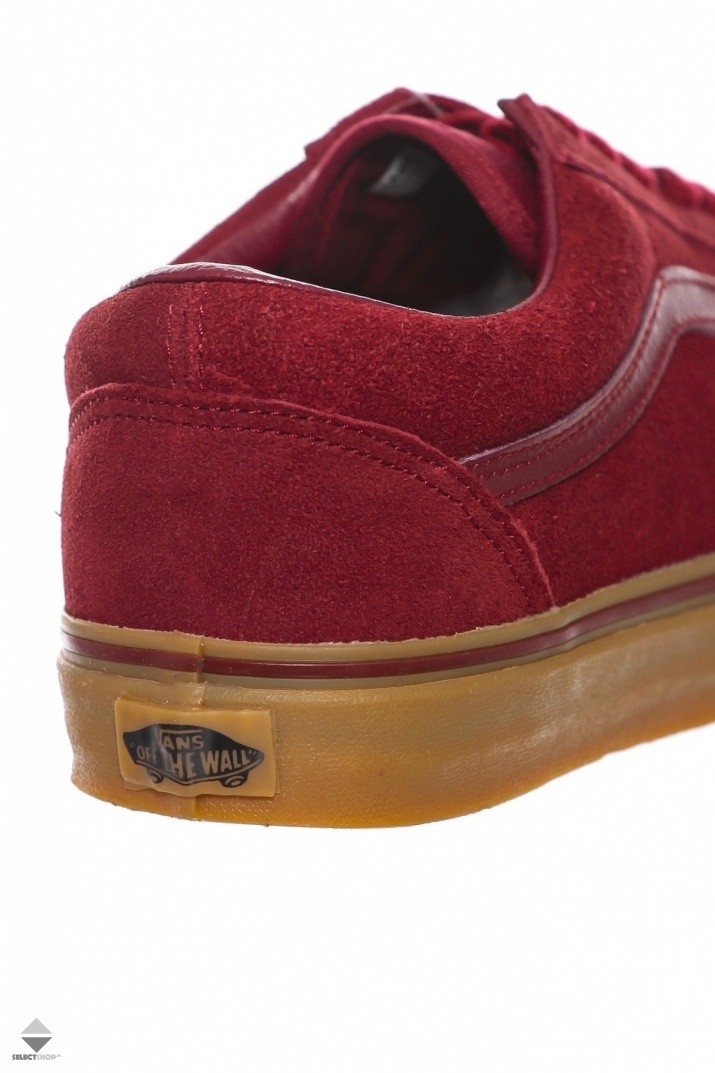 burgundy vans old skool gum sole burgundy vans old skool gum sole