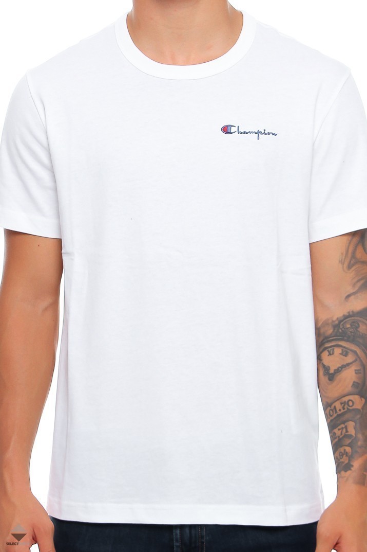 champion basic logo tee