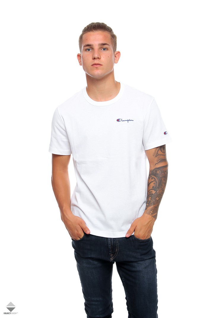 champion basic logo tee