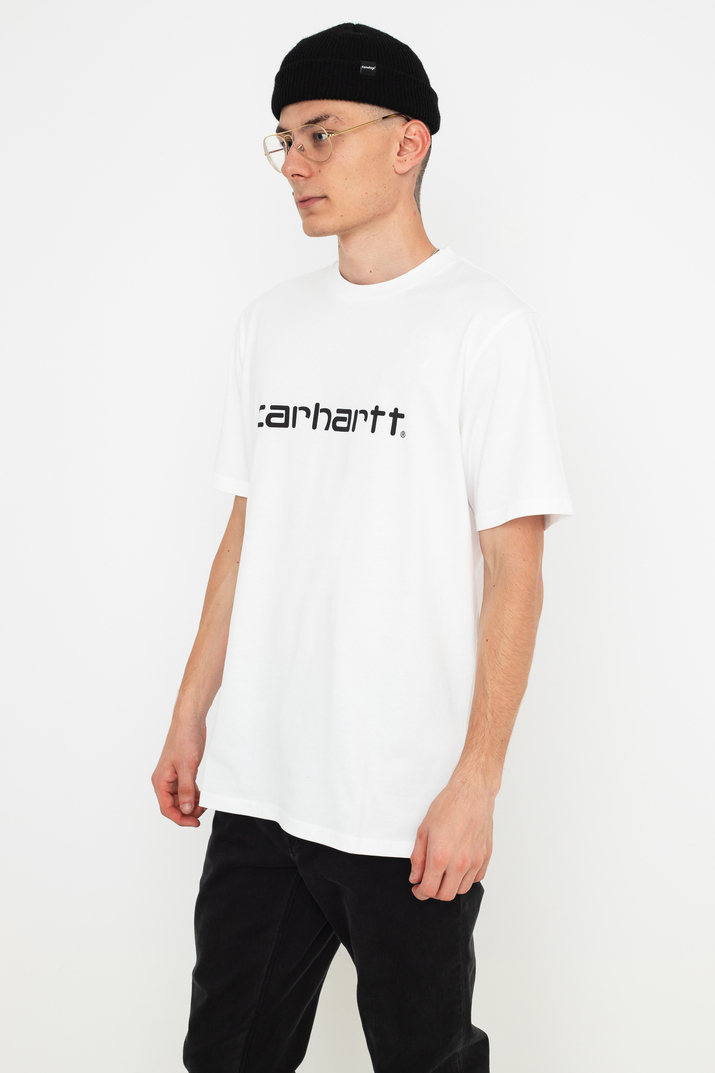 white carhartt tee