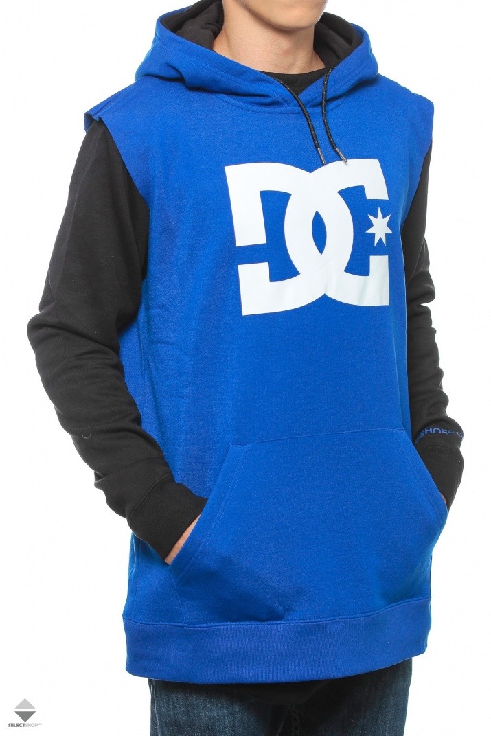Bluza Snowboardowa Kaptur DC Shoes Dryden Hoodie Black Blue EDYFT03123PRM0