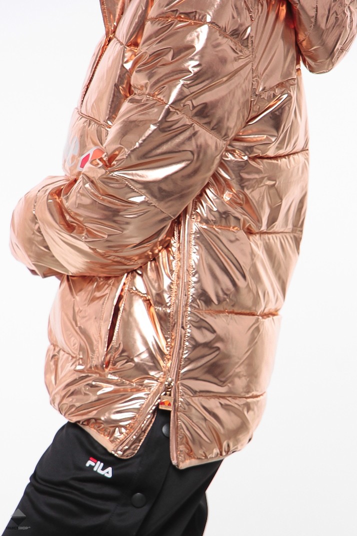 gold ellesse jacket