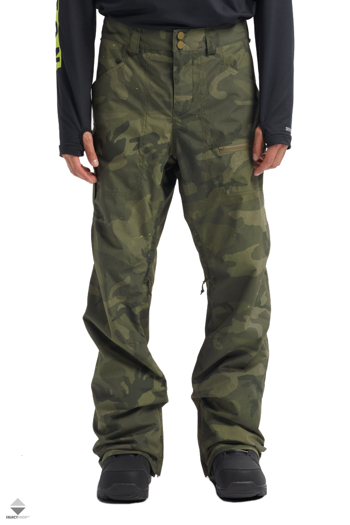 burton camo pants