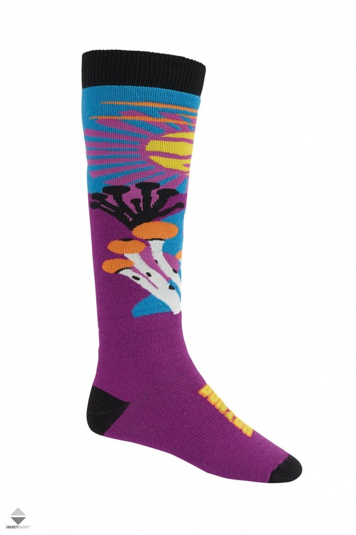 Skarpety Snowboardowe Burton Party Snowboard Sock Fungus 10049102876