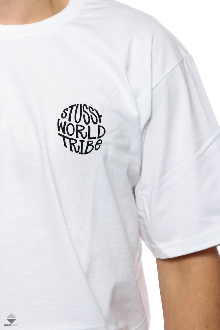 Stussy Globe Tee T-shirt White 1903923/1201