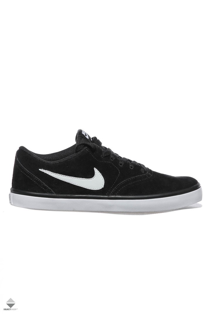 nike sb check solar black white