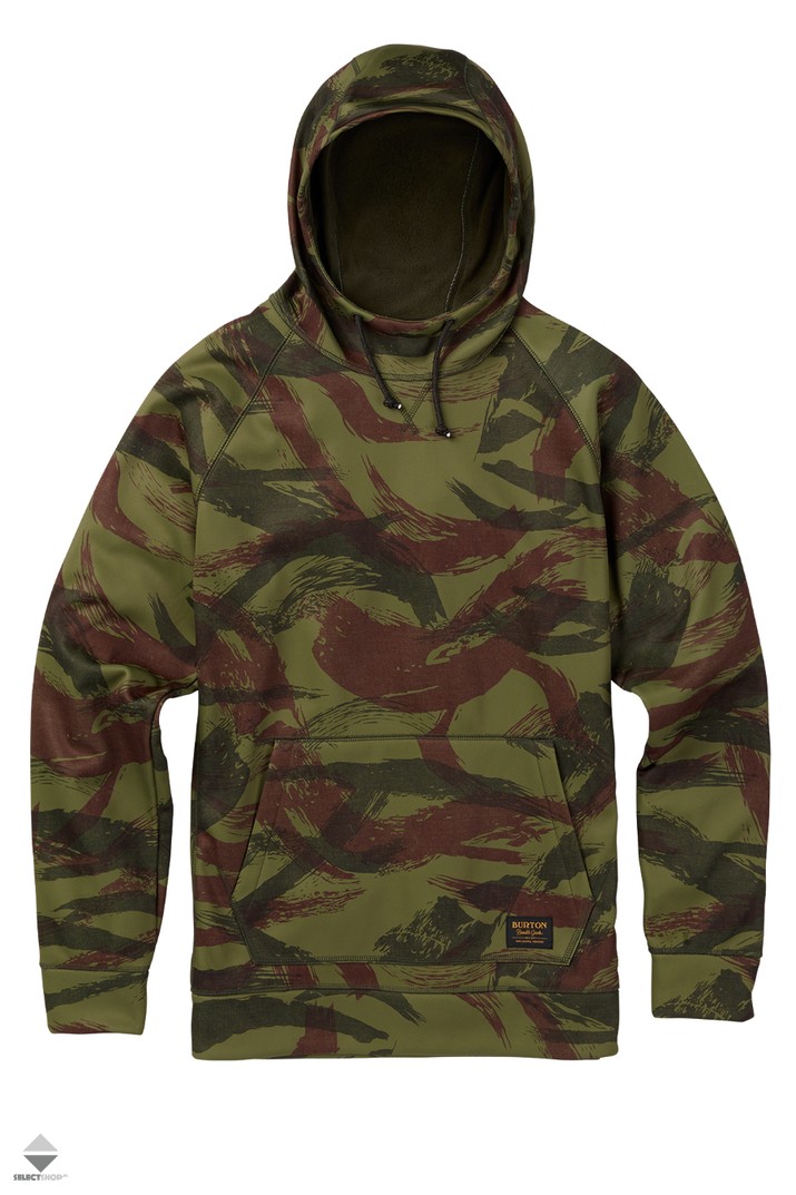 burton camo hoodie